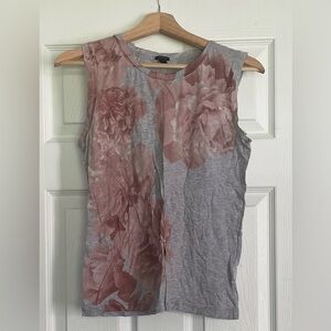 J.Crew Tank Top With Flowers